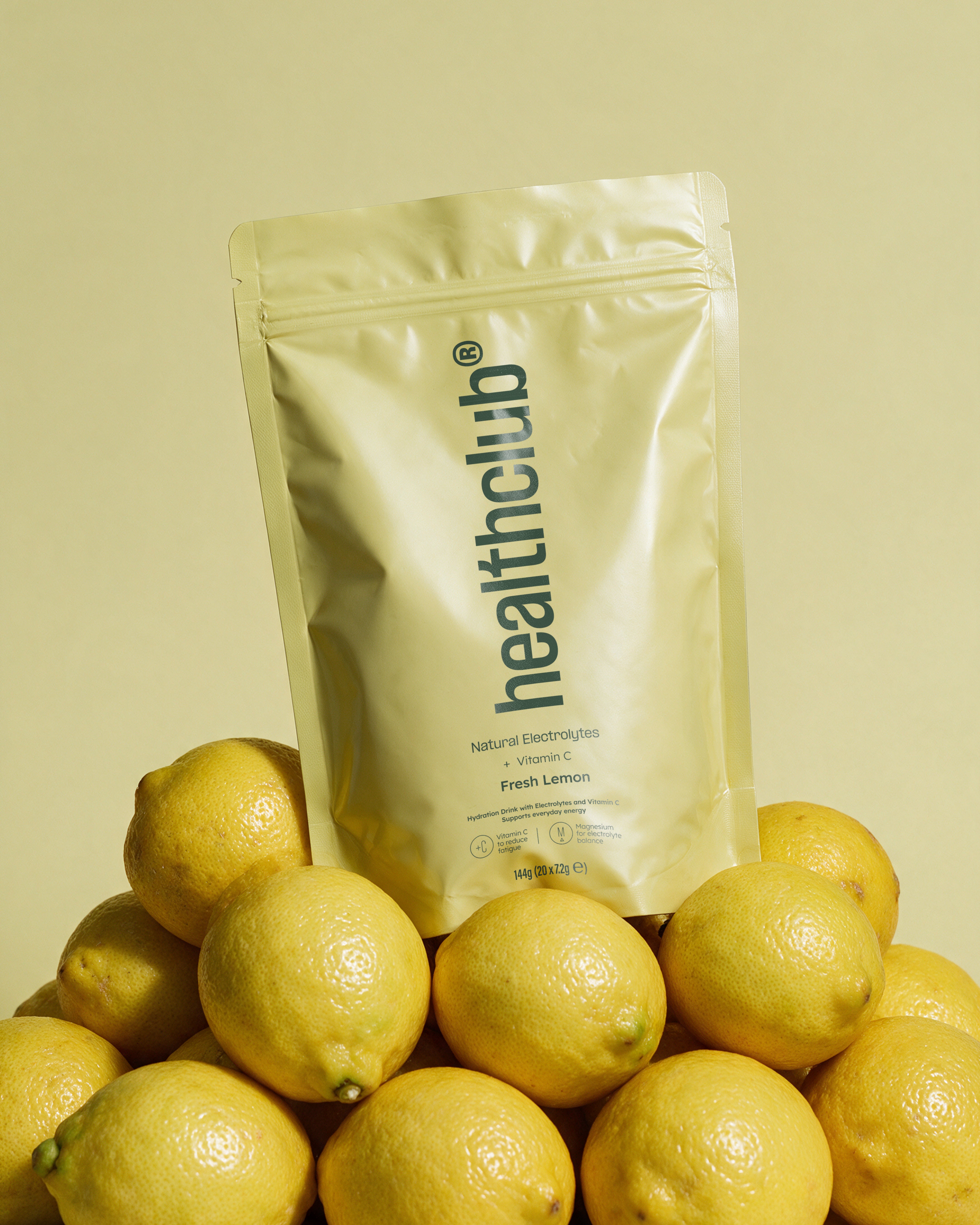 Healthclub Natural Electrolytes Powder (50 servings)